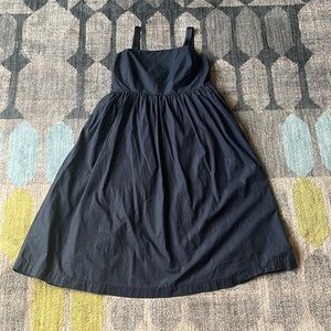Black cotton sundress